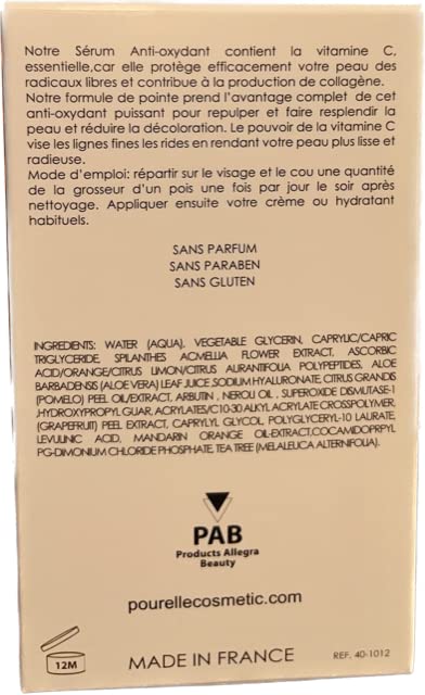 Miniatura 4 de Suero antioxidante BOOST-UP con vitamina C para una piel más brillante y juvenil - Hecho en Francia