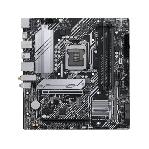 Game Motherboard Fit for ASUS Prime B560M-A AC Motherboard LGA1200 Support I9-10900K I7-10700 I5-10600KF I5-10400F I5 10400F CPU DDR4 5000MHz NVME M.2