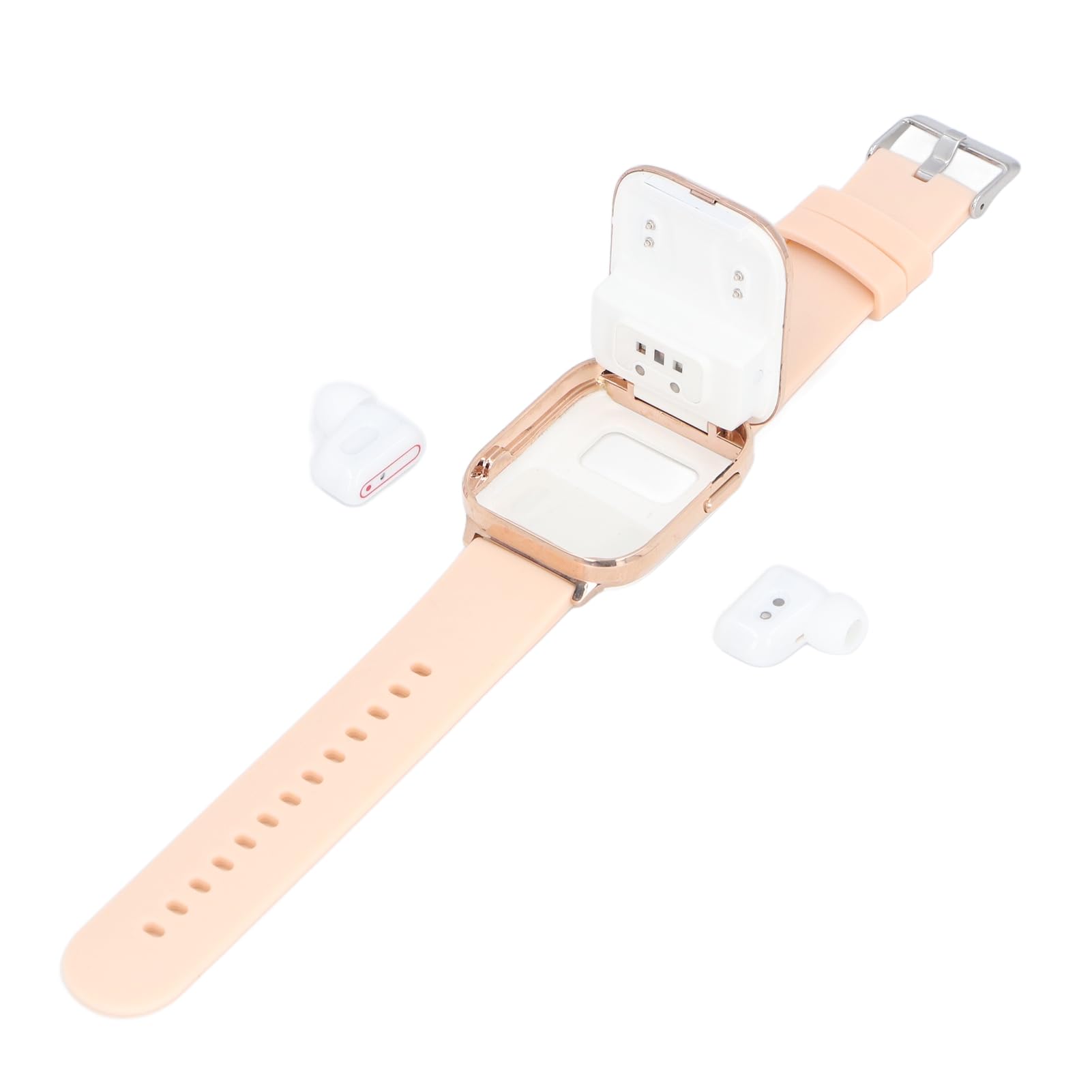 Cocoarm Reloj y Audífonos 2 en 1, Pantalla HD de 2.01 Pulgadas (Pink)