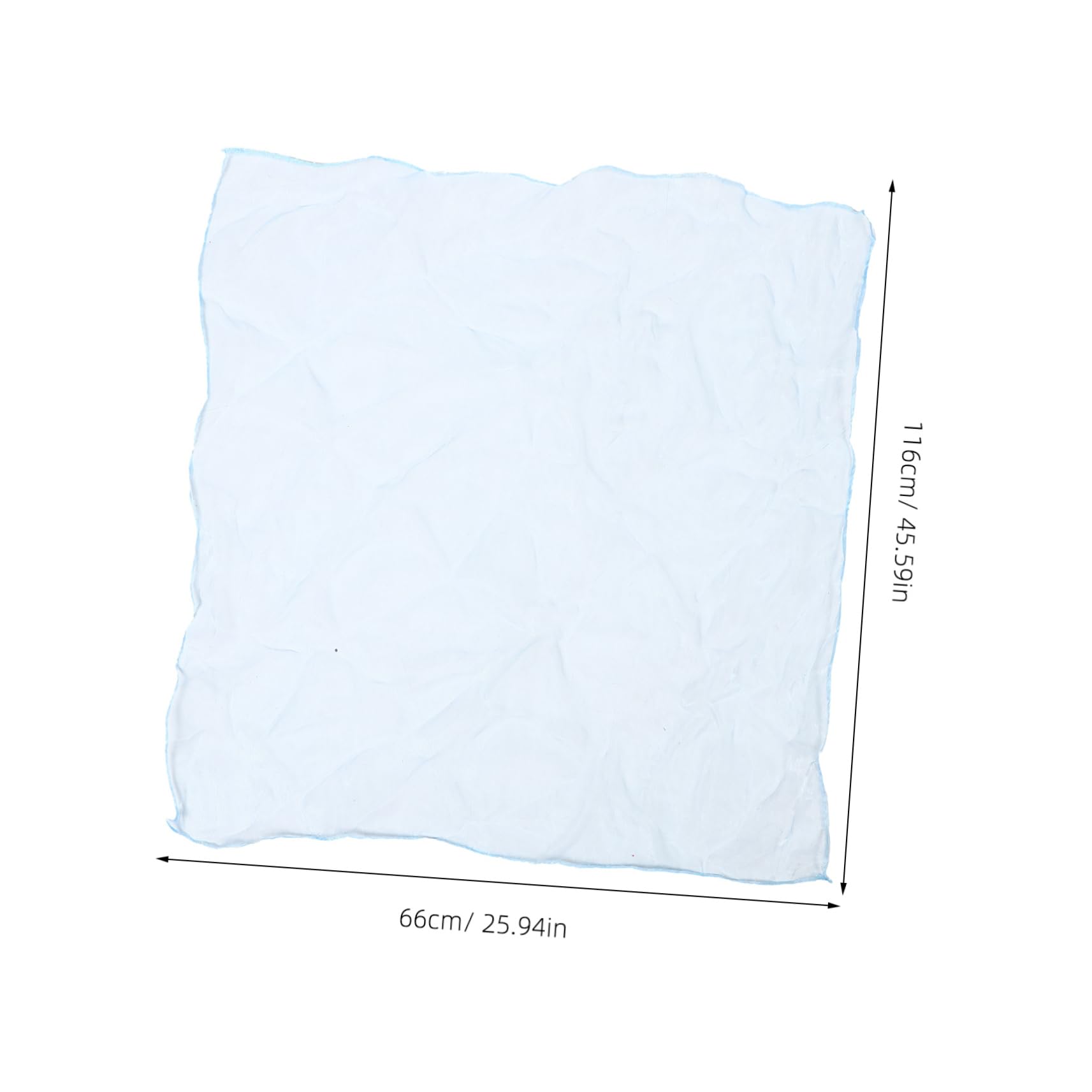 COLLBATH 6pcs Dance Scarves Soft Lightweight Chiffon Scarves for Kindergarten Activities and Sensory Play Comfortable for Use