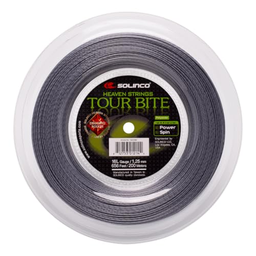 Solinco Tour Bite Diamond Rough Rolle 200 m 1,25 mm