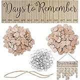 Holz-Geburtstags-Erinnerungs CHEPL Holz Familie Geburtstag Plaque Familie und Freunde Geburtstagserinnerung Kalender für Mütter Väter DIY Familie Party Hause Dekoration