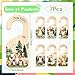 Yoyuspy Woodland Baby Closet Dividers, 7PCS Wooden Baby Clothes Dividers for Closet Organizers, Newborn to 24 Months Home Animals Theme Nursery Clothes Decor