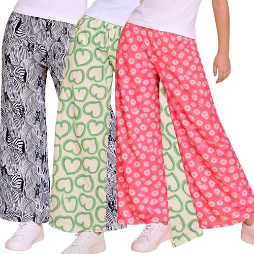Image of TotzTouch Printed Girls Pant Combo Pack of 3
