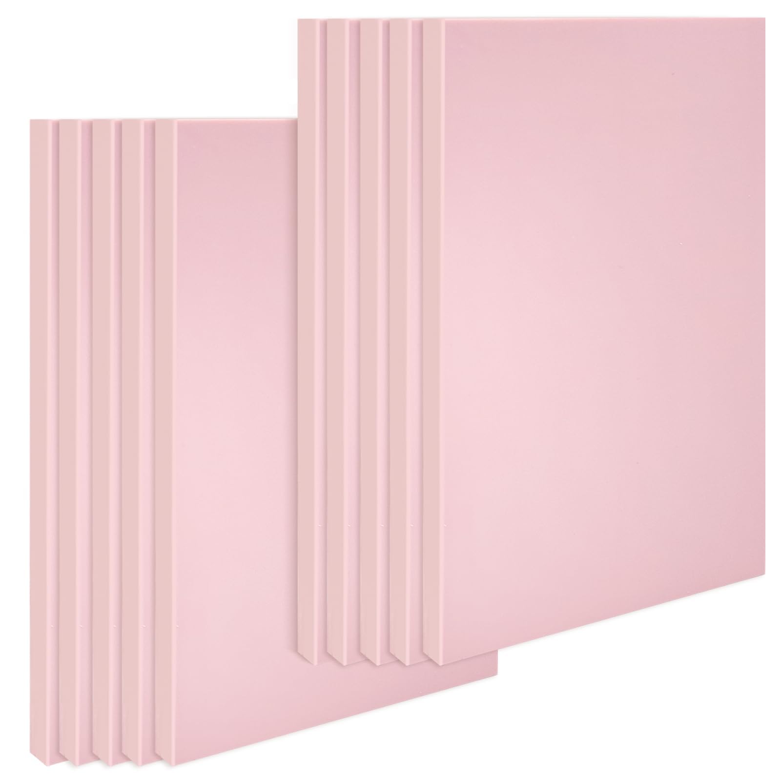 10 Pack 4x6 Pink Rubber Carving Blocks Linoleum Block for Stamp Maker Printmaking Supplies