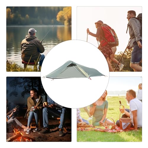 Tente légère pour la randonnée et bâche de camping imperméable polyvalente - 7