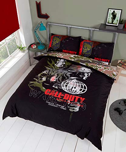 CnA Stores Call Of Duty Black Ops Cold War Double Duvet Cover Bedding Set With Pillowcase
