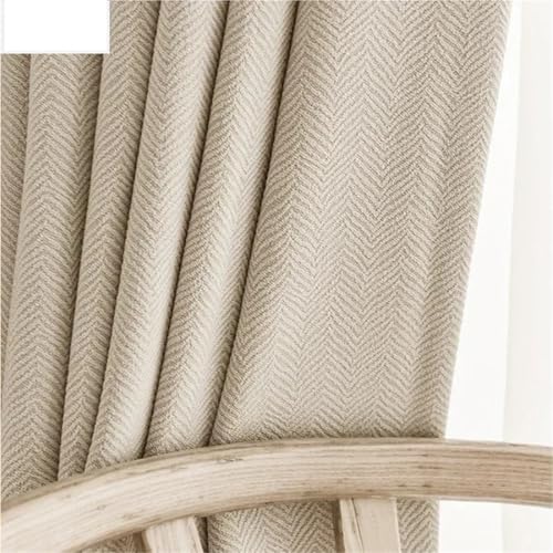 Rideaux épais en chenille occultants anti-lumière pour chambre et salon