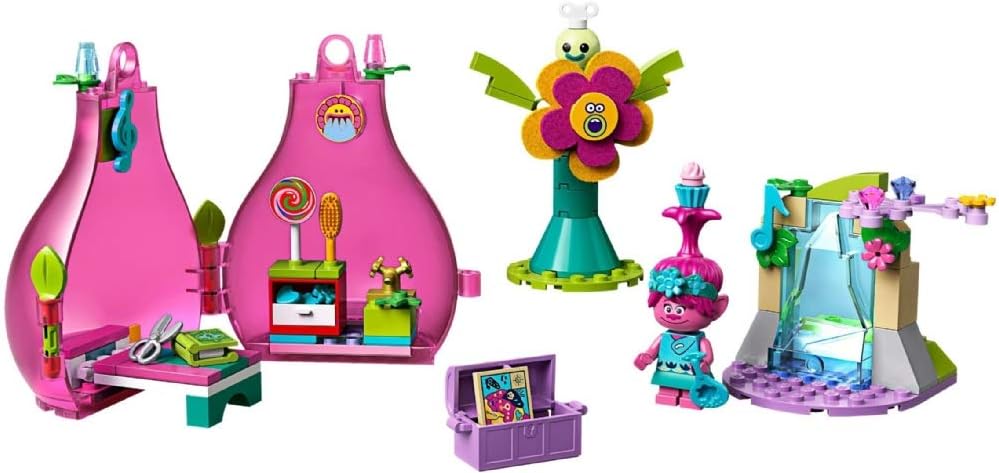 LEGO Trolls World Tour Poppy's Pod 41251 Trolls Playhouse Building Kit with Poppy Troll Minifigure (103 Pieces)