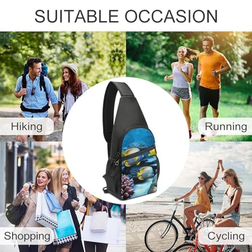 Bolso tipo bandolera para pecho deportivo y casual miniatura 6