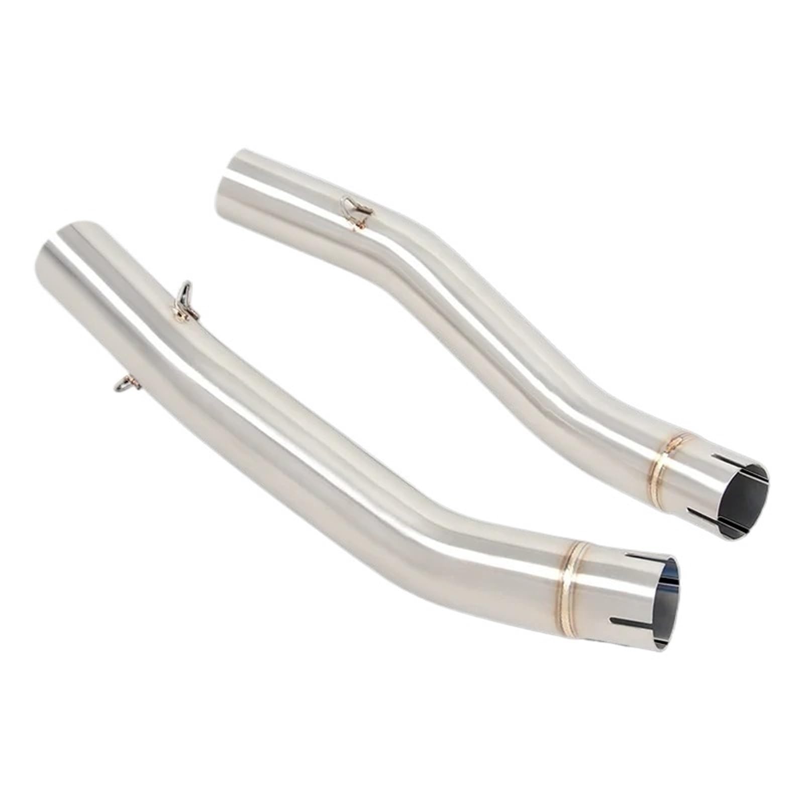 Lien Tuyau Moyen Silencieux D'échappement Moto 50.8mm Sans Lacet Pour Kawasaki Z1000 Z1000SX 2003-2006 Tuyau liaison d'échappement pour accessoires de mo