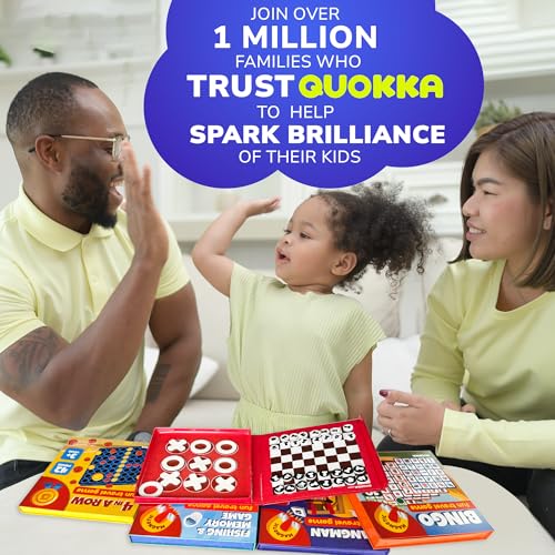 Image of Magnetic Puzzles for Toddlers 3-5 - Kids Travel Toys for Boys and Girls | 3 in 1 Chess and Checkers and TicTacToe Game Kids Ages 4-8 - Magnetic Puzzles for Travel, Road Trip, Plane, Car Ride