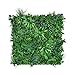 Produktbild GJS Pflanzenwand 1m x 1m  hyperrealistische Wandpaneele mit hochwertigen künstlichen Pflanzen als Indoor und Outdoor Wanddeko