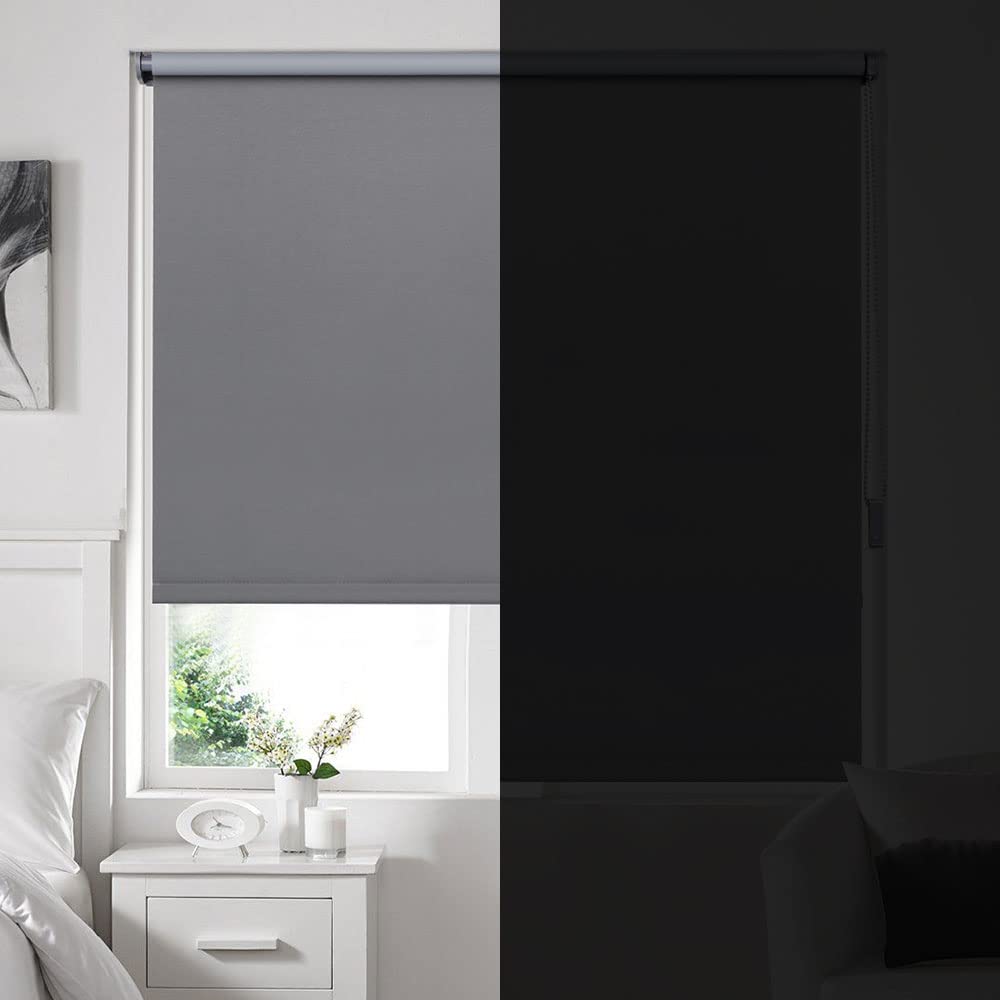 75 % de réduction sur 4 x stores thermiques Duoshade/gris 89,5 cm de