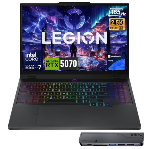 Image of Lenovo Legion 5 15.1 inch RTX 5070 Intel Ultra 7 255HX 64GB 1TB Gaming Laptop