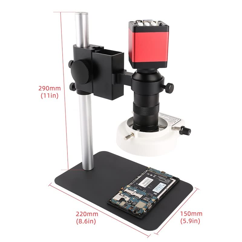 Microscope de laboratoire 3 8MP 60fps pour imagerie industrielle haute résolution sans latence - 3
