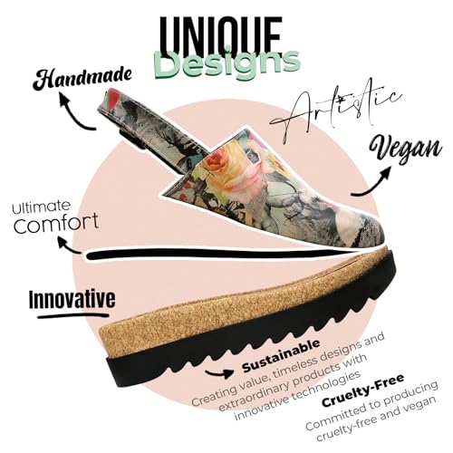 Image of DOGO Platform Sandals Women - Vegan and Handmade Wedge Sandals for Women