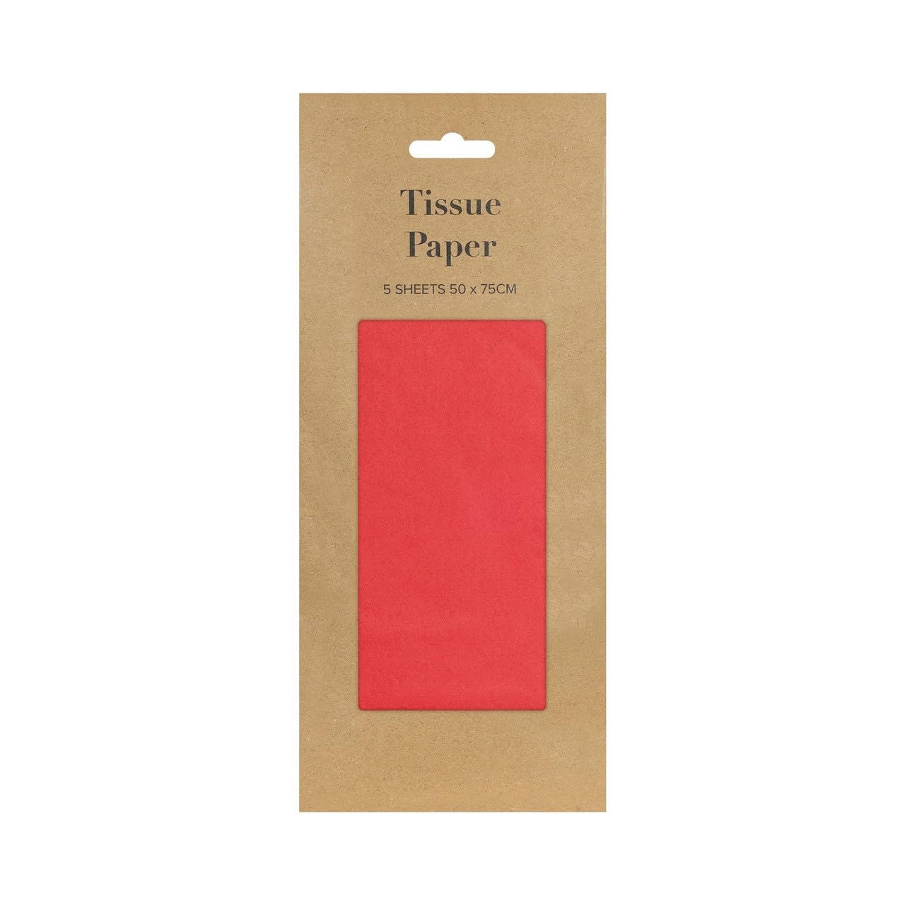 Premium Tissue Paper Sheets 50x75cm - Gift Wrap & Craft Paper Multi-Pack. Vibrant Colours & Themed Mixes for Present Wrapping, Hampers & Art Projects (20, Red, 30 x 20 Inch)