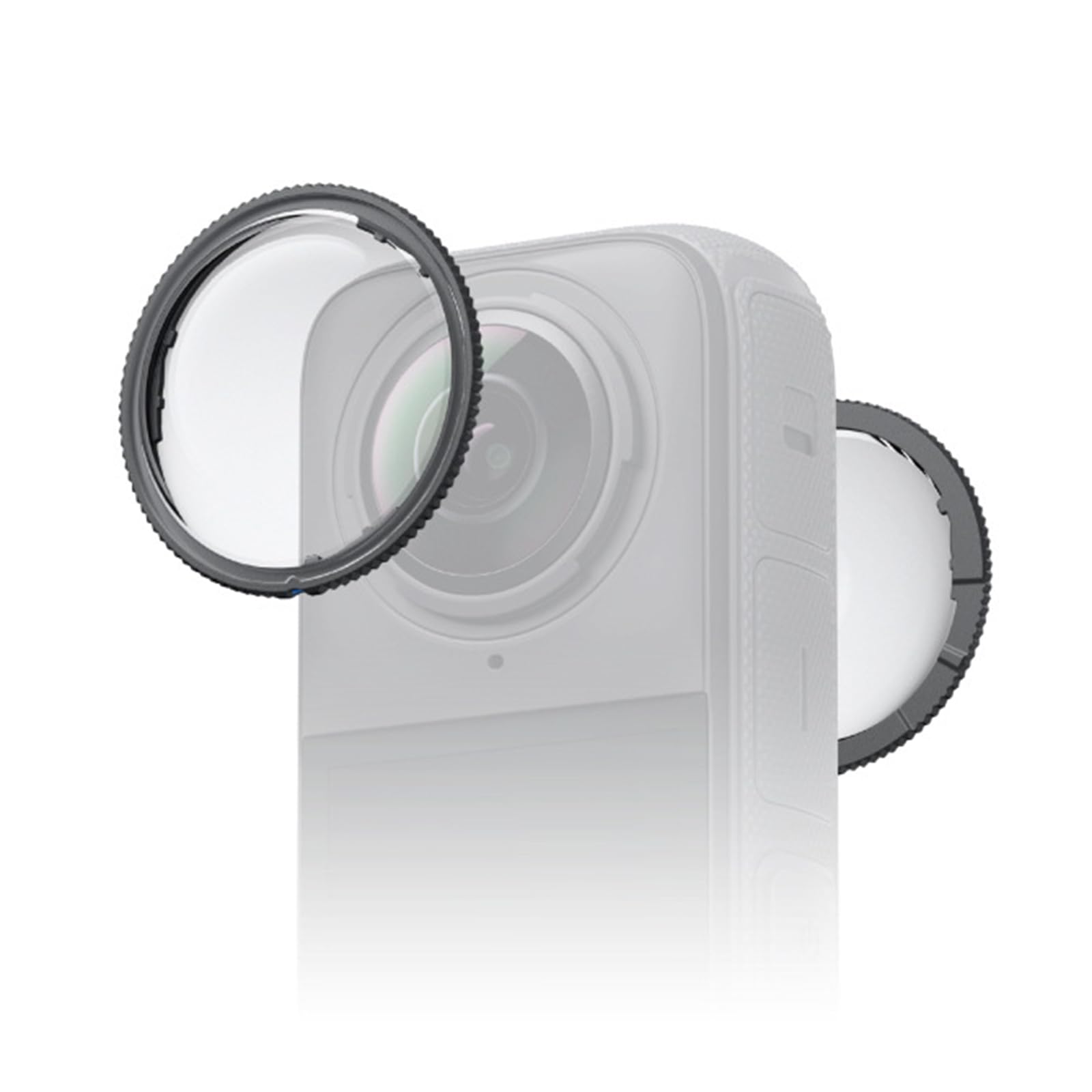 Protector de lente estándar ligero para cámaras con protector de lente extraíble para imágenes claras. Accesorios