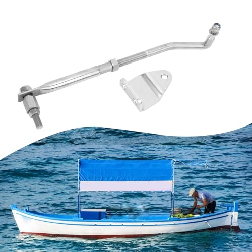 Manubrio Sterzo Per Motori Fuoribordo – Regolabile 265–315 Mm, Acciaio Inox, Per Motori 15–200 HP