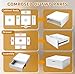 LYASIL Laundry Pedestal, Heavy Duty Wood Washer Dryer Pedestal, 27.5