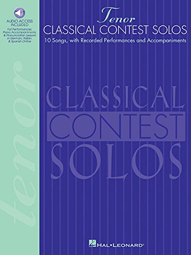 Classical Contest Solos - Tenor Book/Online Audio)
