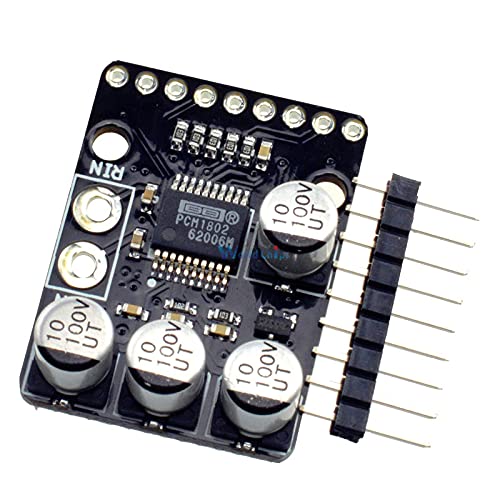 PCM1802 Audio Stereo A/D Converter ADC Decoder 24bit 96kHz Digital PCM AV Amplifier Player Board Analog-Input Module 3.3V/5V