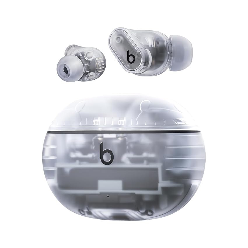 Immagine del prodotto Beats Studio Buds + (2023) - Auricolari true wireless con cancellazione del rumore, compatibilità Apple e Android migliorata, microfono incorporato, cuffie Bluetooth resistenti al sudore- Trasparente