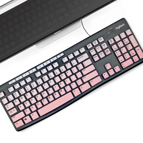 Protector de Teclado de Silicona para Logitech K200 K260 K270 miniatura 6