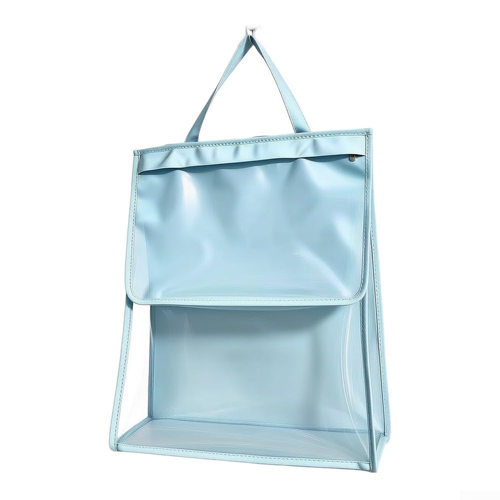 Organizador Baño Colgante Impermeable Doble Compartimento(pink)