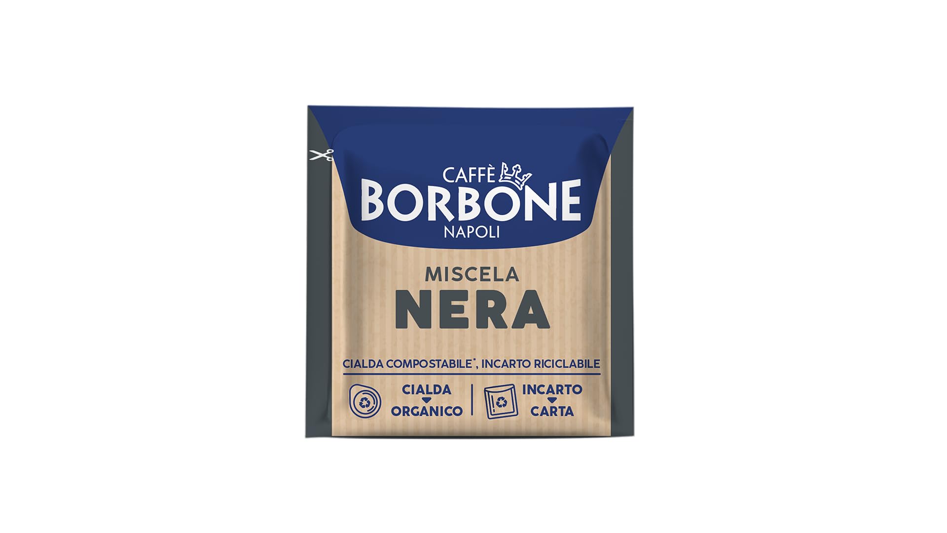 Caffè Borbone - Miscela Nera - Cialde in carta filtro ESE da 44 mm - 600 pz (4x150 pz)