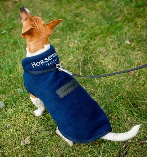 Horseware Signature Hunde-Fleece, Größe XL, Marineblau