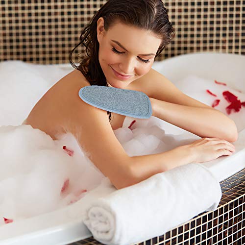Bambus Peelinghandschuh Set für die Dusche – 2 Stück