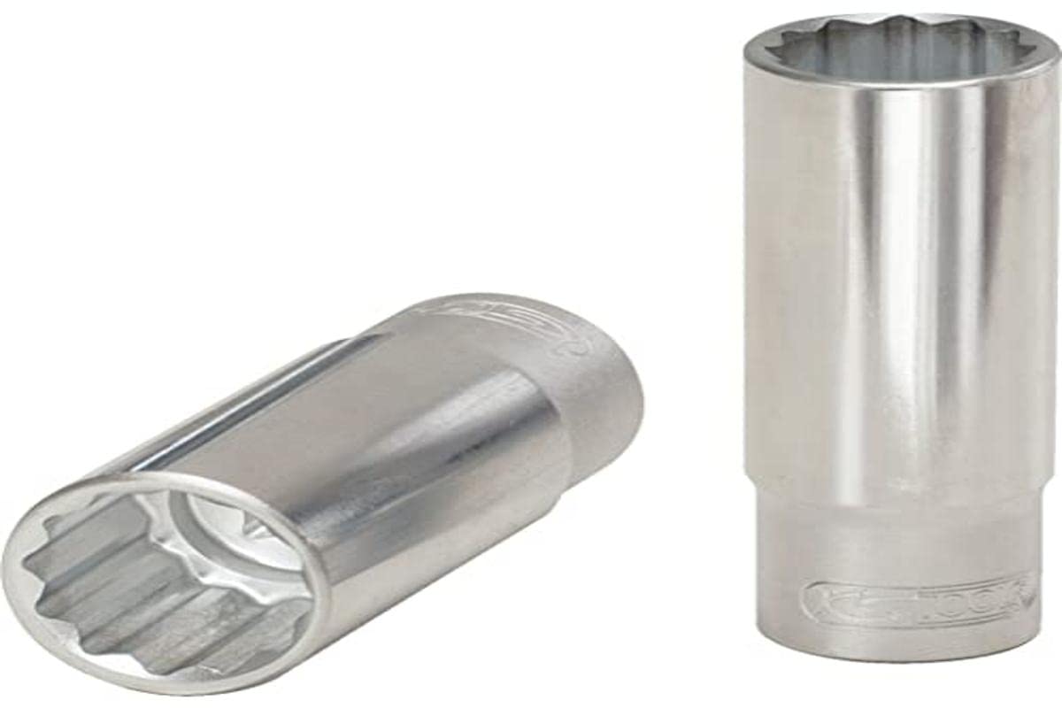 Douille 12 pans 36mm KS Tools Ultimate en chrome vanadium satiné