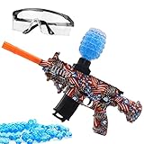 Gel Ball Blaster, Splatter Ball Blaster with 10000 Water Beads，Gel Ball Blaster for Outdoor Shootin