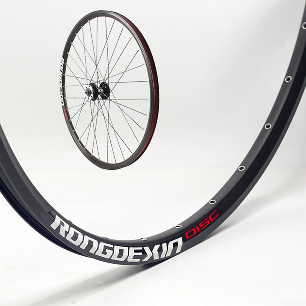 Mountain bike double disc wheel rim, 24 inch, aluminum alloy, 24/28/32/36 holes (36 holes)