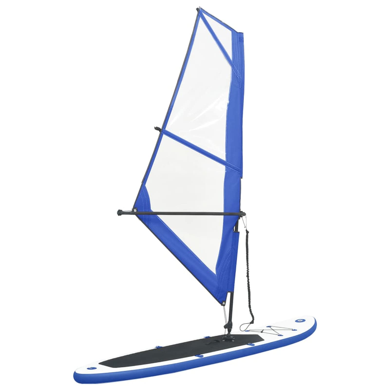 Zestaw nadmuchiwanych desek SUP z niebieskim i białym żeglarstwem, deska SUP i nadmuchiwana deska surfingowa, dla surferów produkty do sportów wodnych Surf-92210