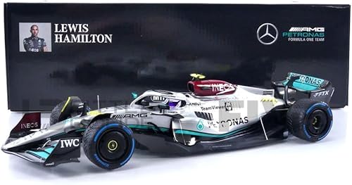 Miniatura 1 de 118th Neumáticos de lluvia Mercedes-AMG Petronas F1 W13 Lewis Hamilton Monaco GP 2022