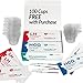 Pregnancy Test Kit, 50 Ovulation and 50 Pregnancy Test Strips, Monitor & Track Fertility, Predictor Kit, Clear & Accurate Results, LH & HCG Urine Strips, Fertile & Ovulation Tracker - Made in USA