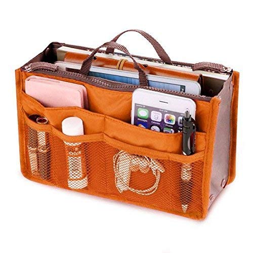 OXGO Nylon The Creative India Women Travel Insert Organizer Handbag Purse Large Liner Lady Makeup Cosmetic Bag Travelling Bag-image-48