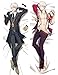 Yuri on ice Oreiller Long taies d'oreiller Anime Motif Jolie Fille Double Face Peach Peau,Recto Verso Imprimé avec Fermeture à Glissière Cachée Otaku et Housses de Coussin préférés Anime Fans