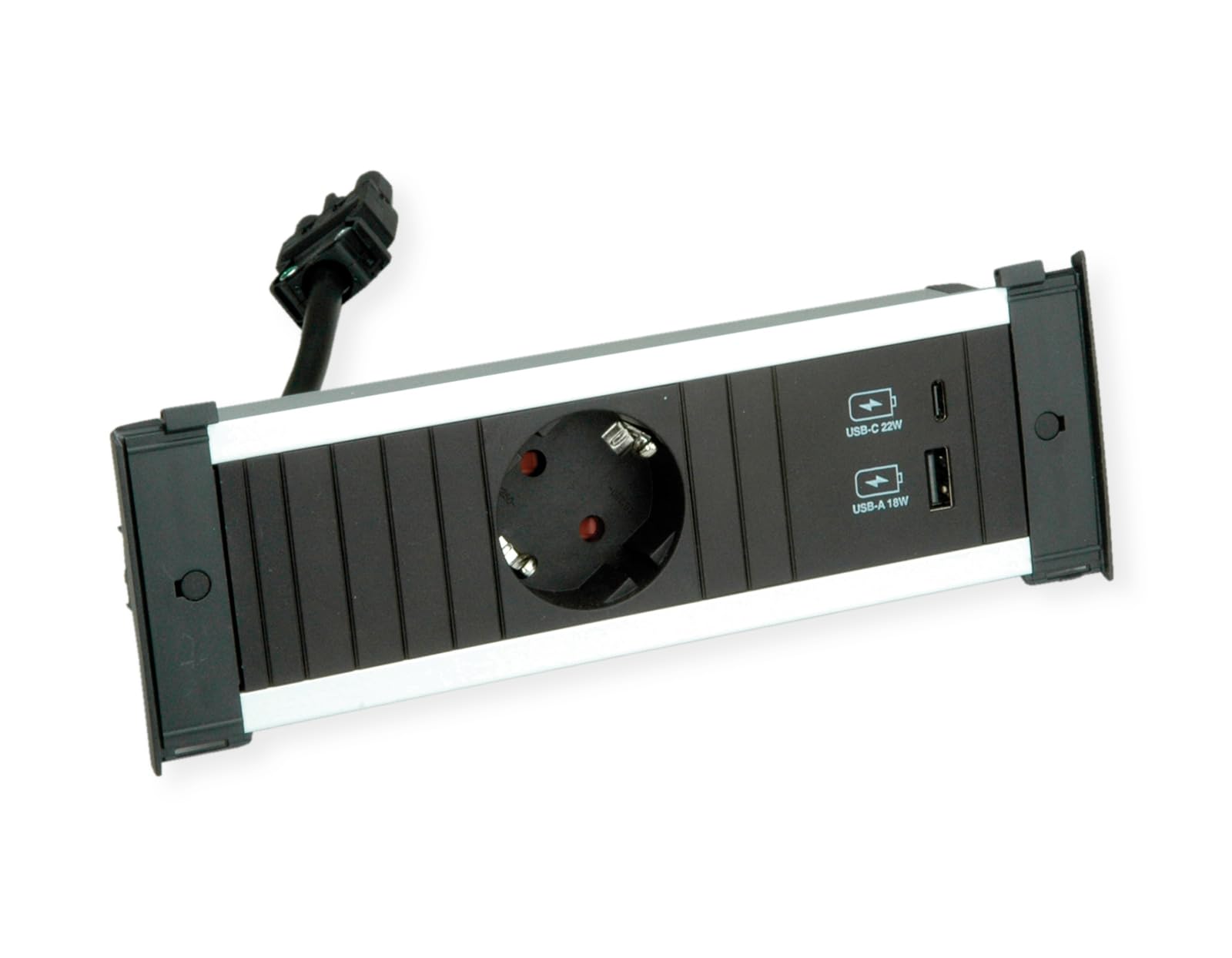 BACHMANN Kapsa S 1xCEE7/3, 1xUSB A/C 22W 0.2m GST18