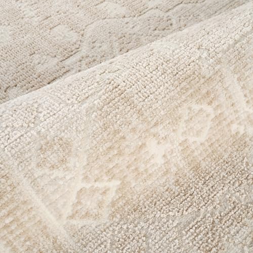 Tapete Beige 7'9" x 10'2" - Estilo Vintage miniatura 6