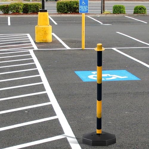 Cône de signalisation réfléchissant avec base ajustable et robuste - 4