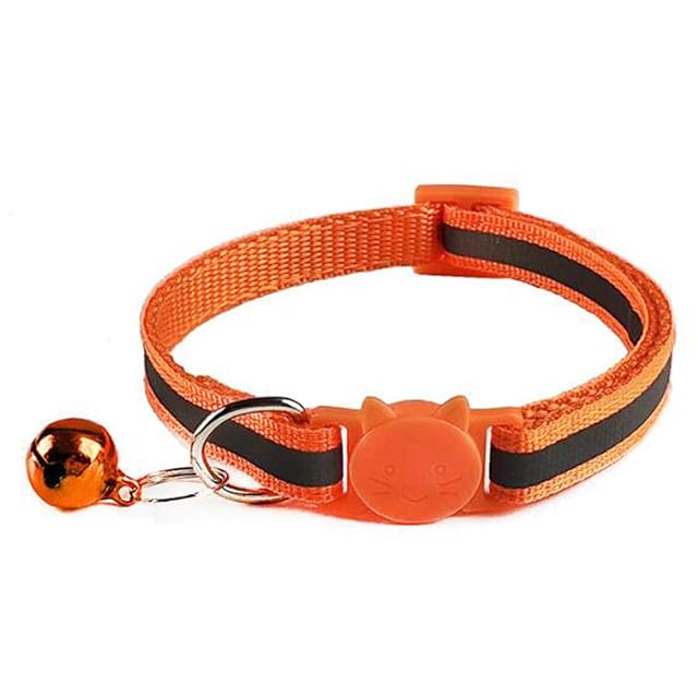 Foto 2 de 2 de Tafeiya 3 collares de gato ajustables con diseño reflectante, más seguridad