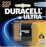 Duracell Lithium 223 6 volt Camera Battery DL223ABPK 1 pk