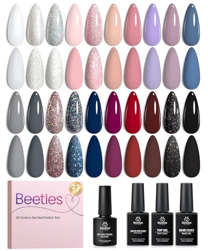 Beetles Gel Nail Polish Set 20 Colors Modern Muse