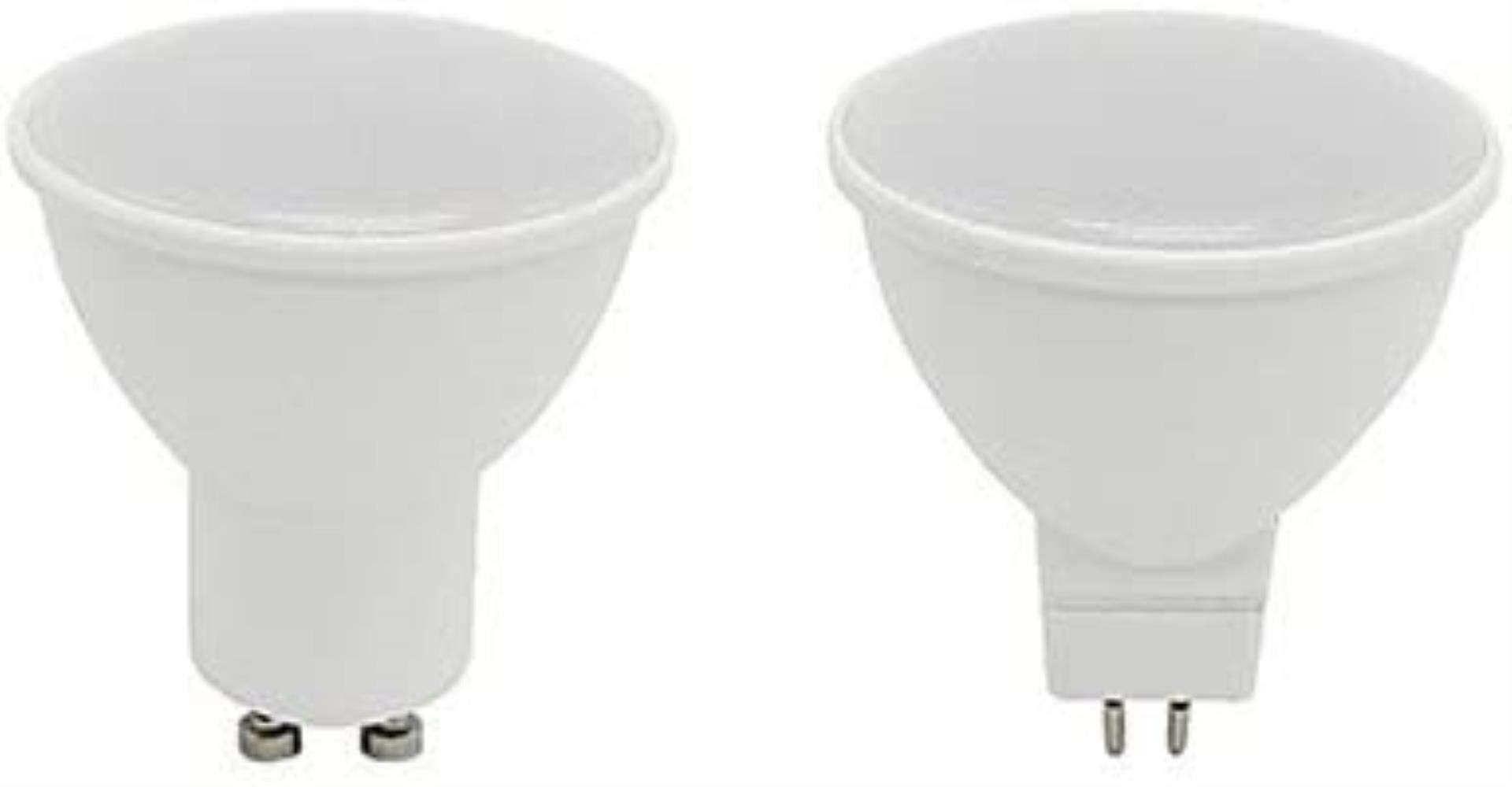 M 3WRGB + W Spotlight 3W Faretto colorato RGB + Coppa luce bianca (10 pacchetti) (colore: GU5.3 RGB+Cool White)
