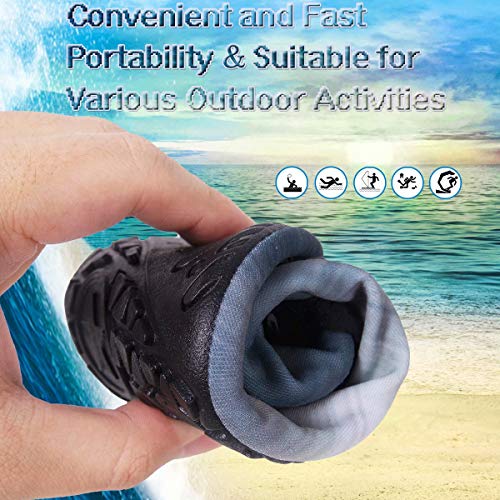 Image of YALOX Water Shoes Women's Men's Outdoor Beach Swimming Aqua Socks Quick-Dry Barefoot Shoes Surfing Yoga Pool Exercise