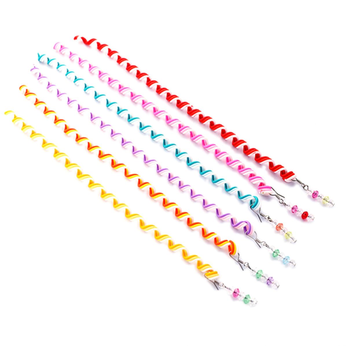 12pcs 12pcs Colorful Hair Braiding Clip for DIY Styling